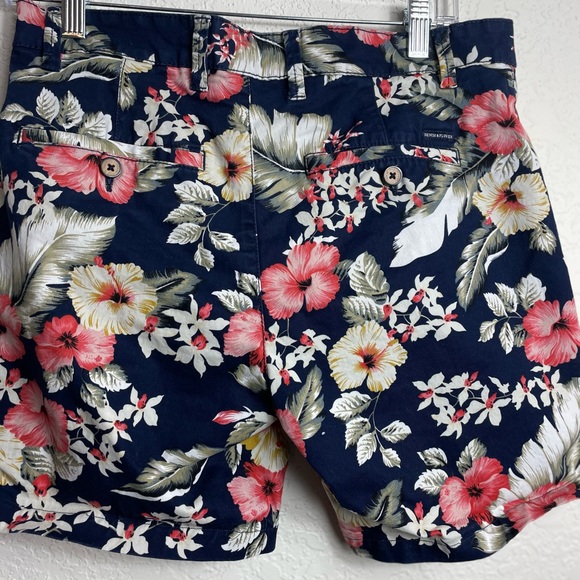 Denim & Flower Shorts Denim Flower Ricky Singh Mens Floral Chino